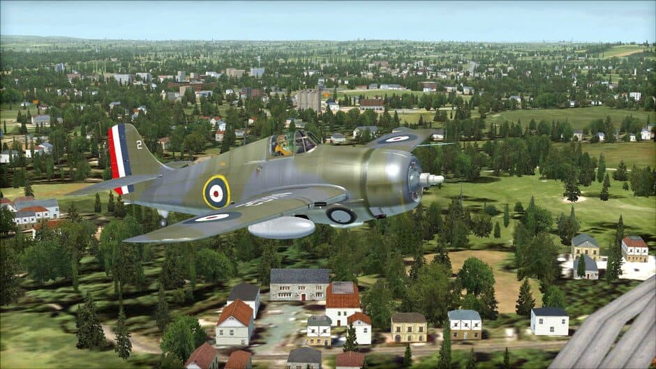 Скриншот 1 из Microsoft Flight Simulator X: Steam Edition - Grumman F4F Wildcat & Martlet