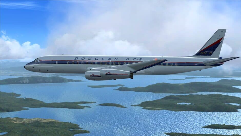 Скриншот 4 из Microsoft Flight Simulator X: Steam Edition - McDonnell Douglas DC-8 Series 10 - 40