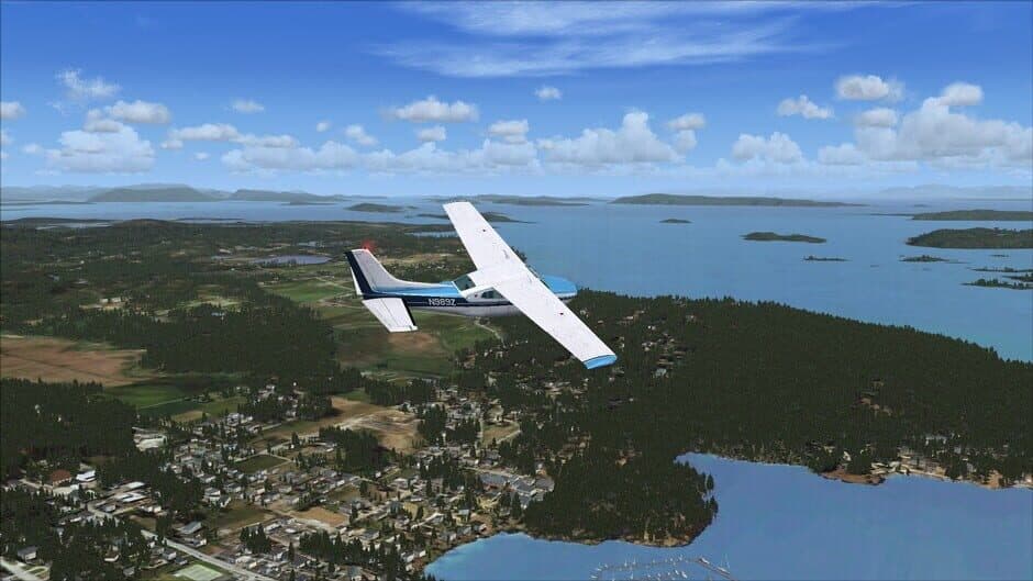 Скриншот 1 из Microsoft Flight Simulator X: Steam Edition - Cessna CT210M Centurion II