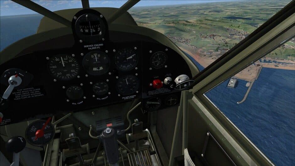Скриншот 9 из Microsoft Flight Simulator X: Steam Edition - Stinson L-5 Sentinel