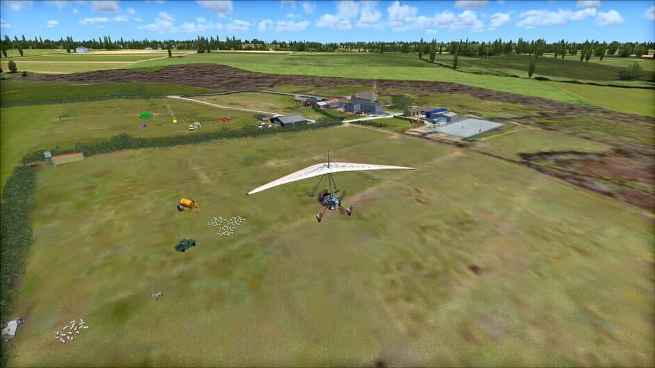 Скриншот 2 из Microsoft Flight Simulator X: Steam Edition: Farm Strips Vol 3 - South West England & Wales