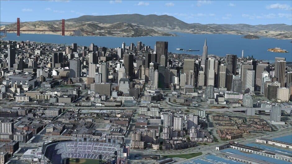 Скриншот 1 из Microsoft Flight Simulator X: Steam Edition - US Cities X: San Francisco