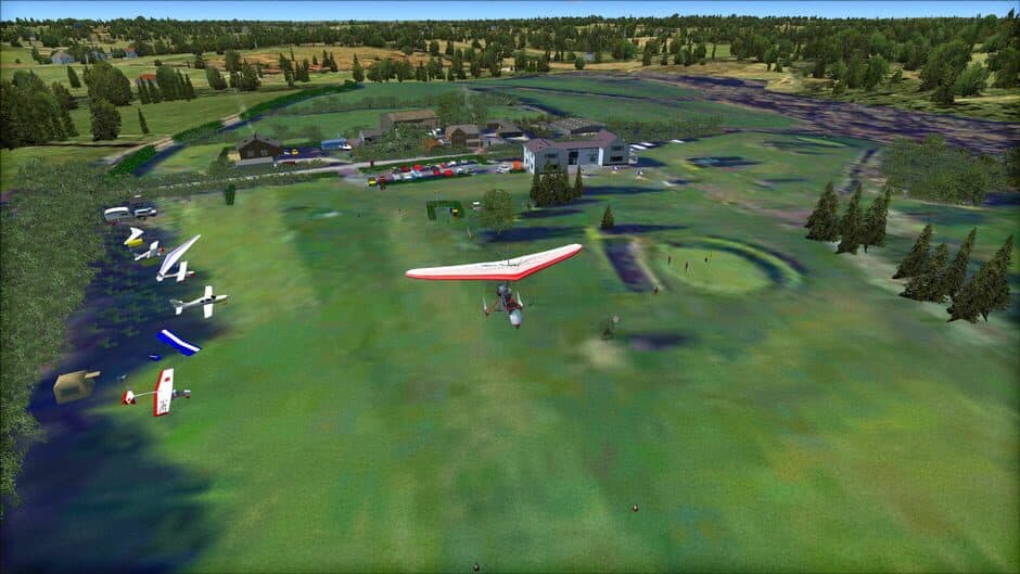 Скриншот 6 из Microsoft Flight Simulator X: Steam Edition: Farm Strips Vol 3 - South West England & Wales
