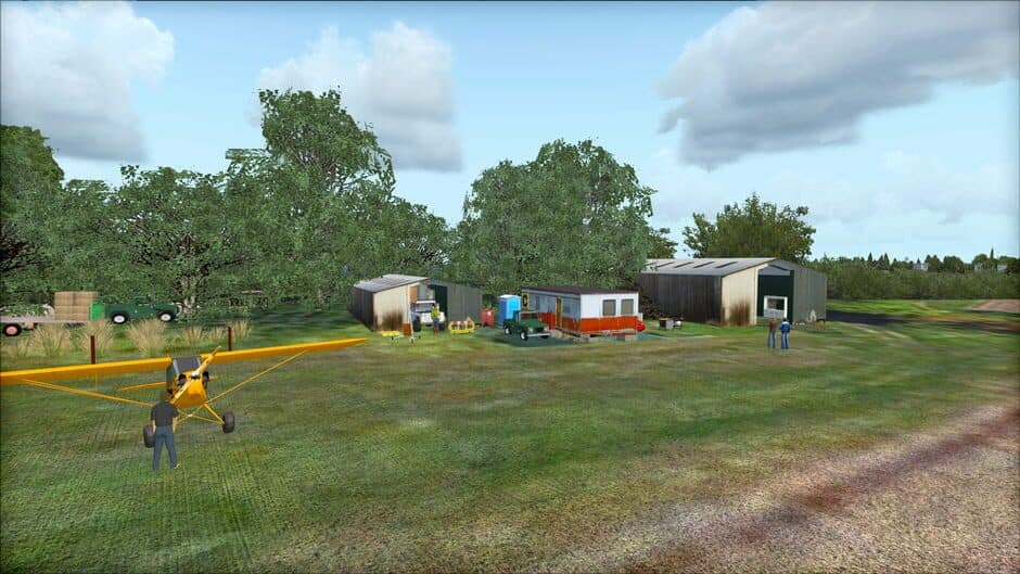Скриншот 1 из Microsoft Flight Simulator X: Steam Edition - Farm Strips Vol 2: Central and Southern England