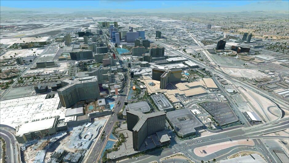 Скриншот 3 из Microsoft Flight Simulator X: Steam Edition - US Cities X: Las Vegas