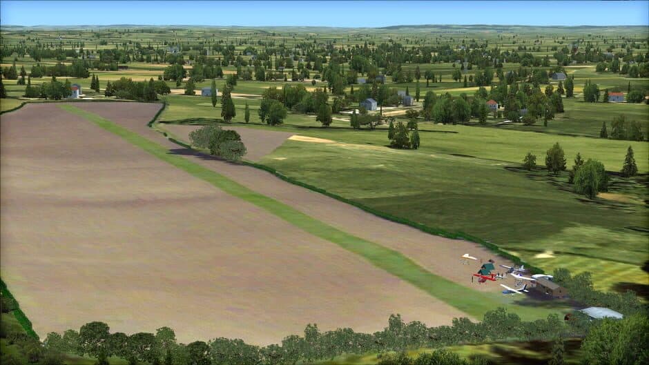 Скриншот 4 из Microsoft Flight Simulator X: Steam Edition: Farm Strips Vol 3 - South West England & Wales