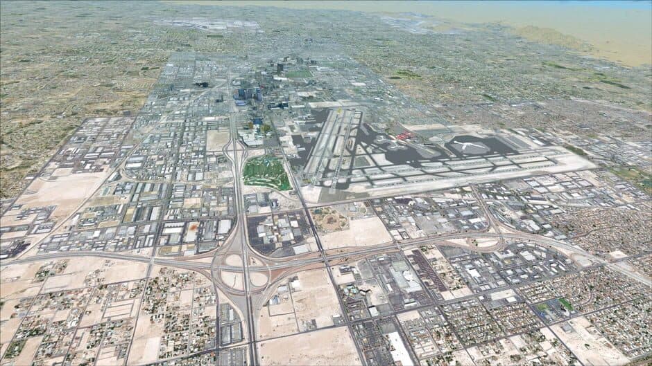 Скриншот 7 из Microsoft Flight Simulator X: Steam Edition - US Cities X: Las Vegas