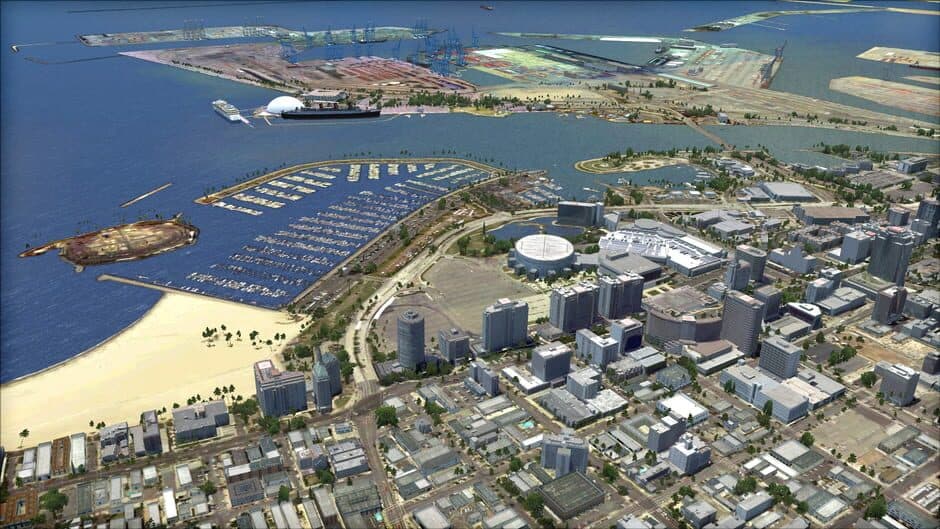 Скриншот 8 из Microsoft Flight Simulator X: Steam Edition - US Cities X: Los Angeles