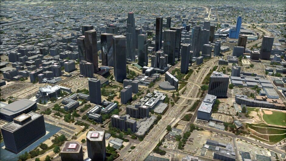 Скриншот 7 из Microsoft Flight Simulator X: Steam Edition - US Cities X: Los Angeles