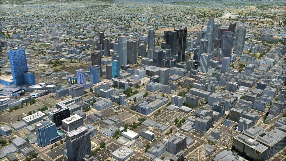 Скриншот 5 из Microsoft Flight Simulator X: Steam Edition - US Cities X: Los Angeles