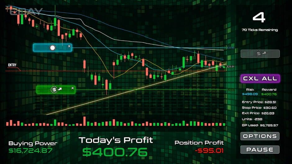 Скриншот 6 из Hyperbolic Arcade Trading