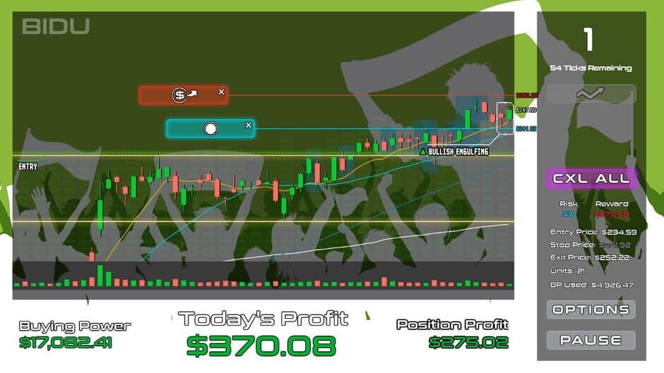 Скриншот 1 из Hyperbolic Arcade Trading