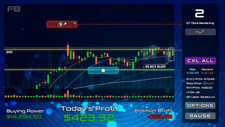 Скриншот 5 из Hyperbolic Arcade Trading