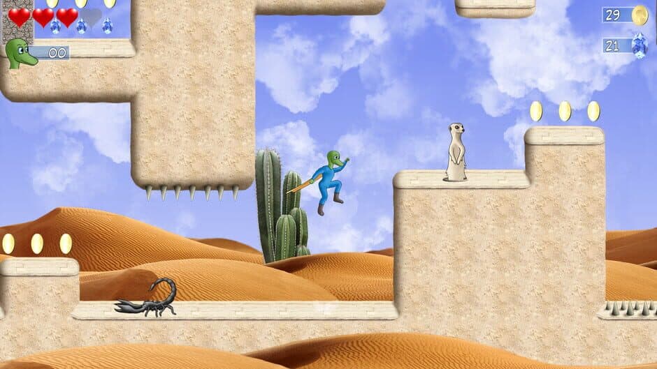 Скриншот 4 из Snake Man's Adventure