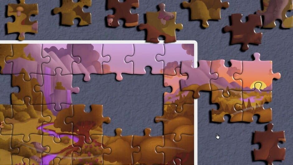 Скриншот 1 из The Adventures of Wolf and Hood: A Jigsaw Tale