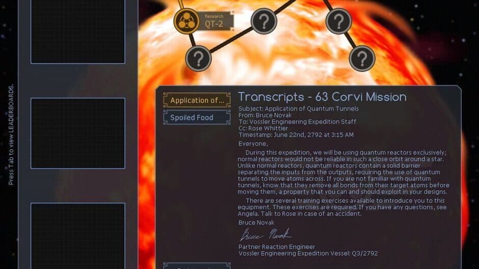 Скриншот 3 из SpaceChem: 63 Corvi