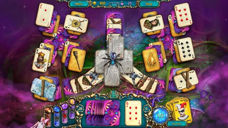 Скриншот 1 из Dreamland Solitaire: Dark Prophecy