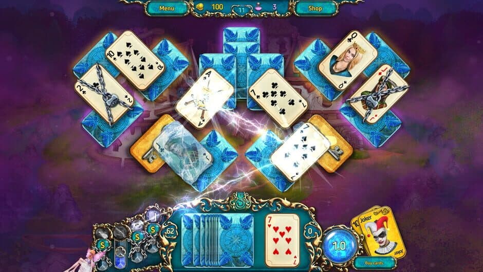Скриншот 2 из Dreamland Solitaire: Dark Prophecy