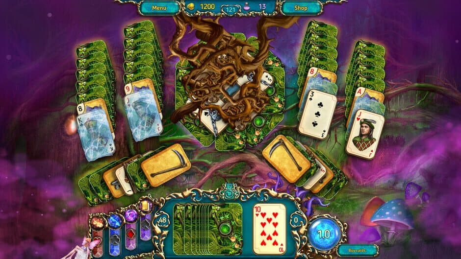 Скриншот 5 из Dreamland Solitaire: Dark Prophecy