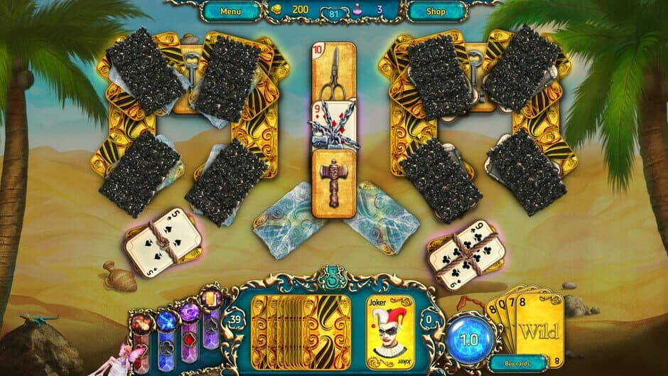 Скриншот 8 из Dreamland Solitaire: Dark Prophecy