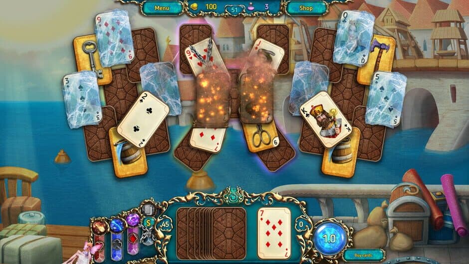 Скриншот 4 из Dreamland Solitaire: Dark Prophecy