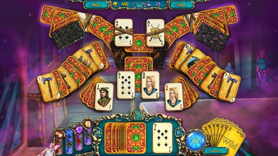 Скриншот 3 из Dreamland Solitaire: Dark Prophecy