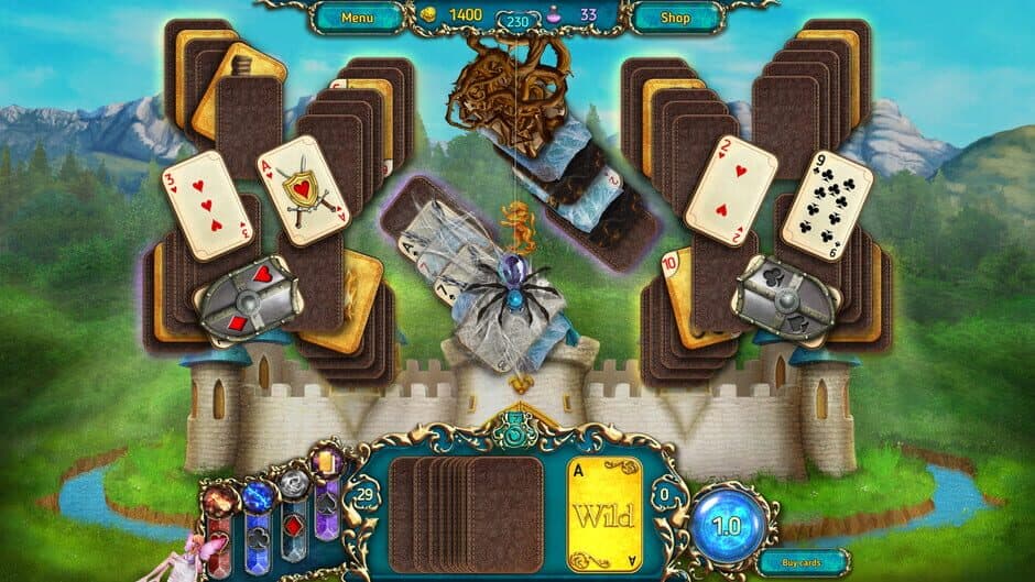 Скриншот 6 из Dreamland Solitaire: Dark Prophecy