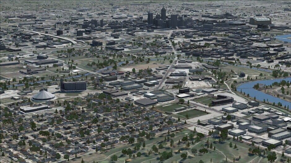 Скриншот 7 из Microsoft Flight Simulator X: Steam Edition - US Cities X: Indianapolis