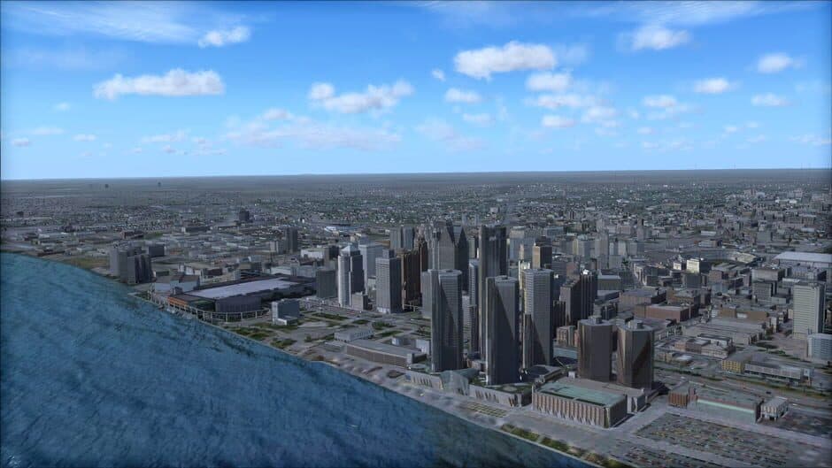 Скриншот 8 из Microsoft Flight Simulator X: Steam Edition - US Cities: Detroit