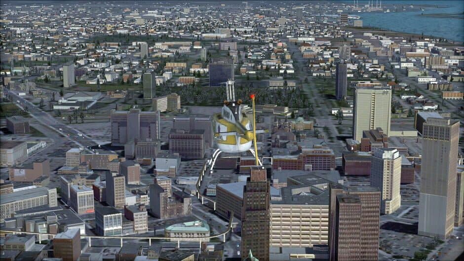 Скриншот 3 из Microsoft Flight Simulator X: Steam Edition - US Cities: Detroit