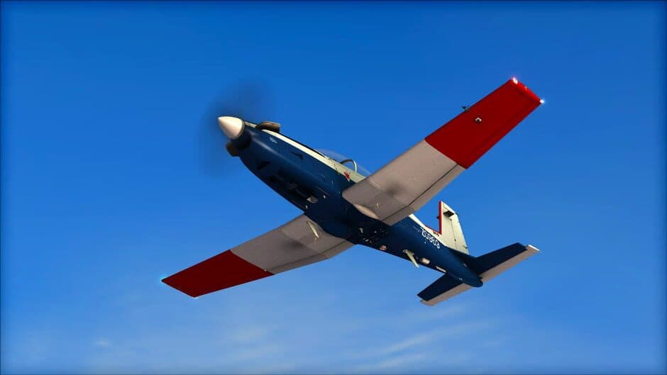 Скриншот 10 из Microsoft Flight Simulator X: Steam Edition - Pilatus PC-9/A
