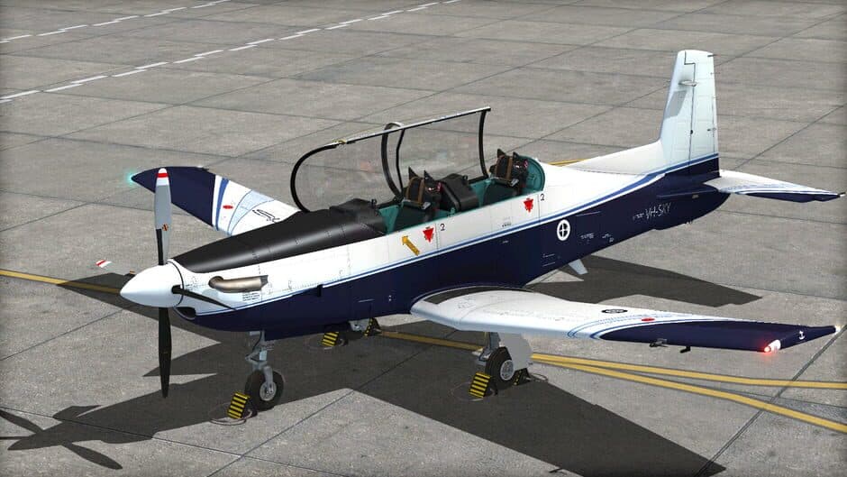 Скриншот 1 из Microsoft Flight Simulator X: Steam Edition - Pilatus PC-9/A