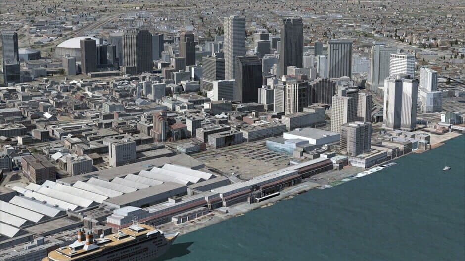 Скриншот 4 из Microsoft Flight Simulator X: Steam Edition - US Cities X: New Orleans