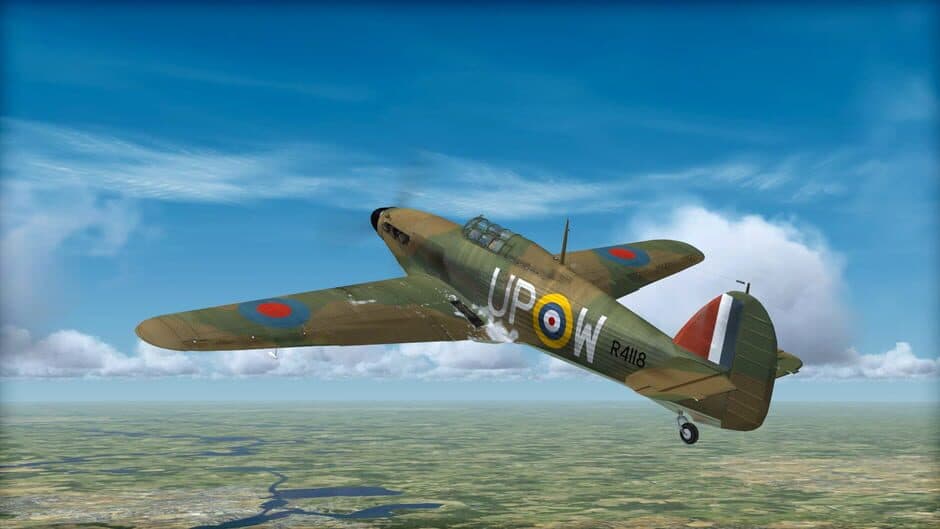 Скриншот 12 из Microsoft Flight Simulator X: Steam Edition - Battle of Britain Hurricane