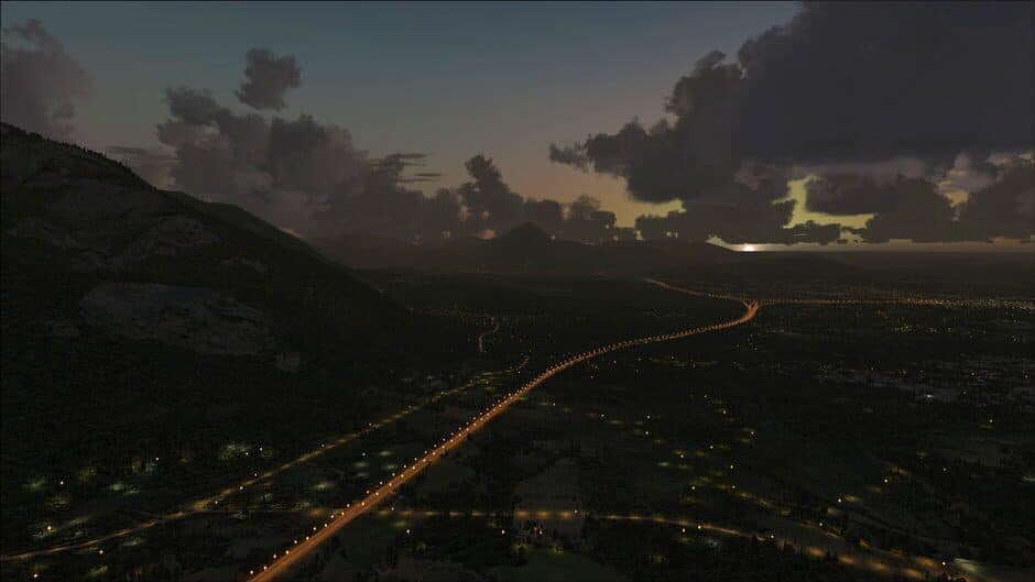 Скриншот 2 из Microsoft Flight Simulator X: Steam Edition - Night Environment: Alps