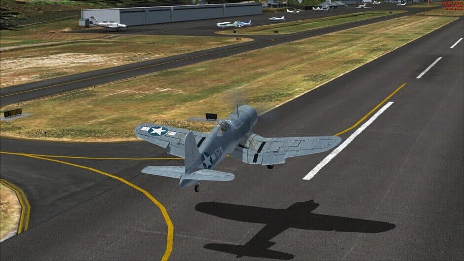Скриншот 3 из Microsoft Flight Simulator X: Steam Edition - Vought F4U Corsair