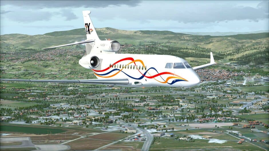 Скриншот 1 из Microsoft Flight Simulator X: Steam Edition - Falcon 7X