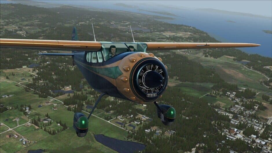 Скриншот 12 из Microsoft Flight Simulator X: Steam Edition - Cessna C195 Businessliner