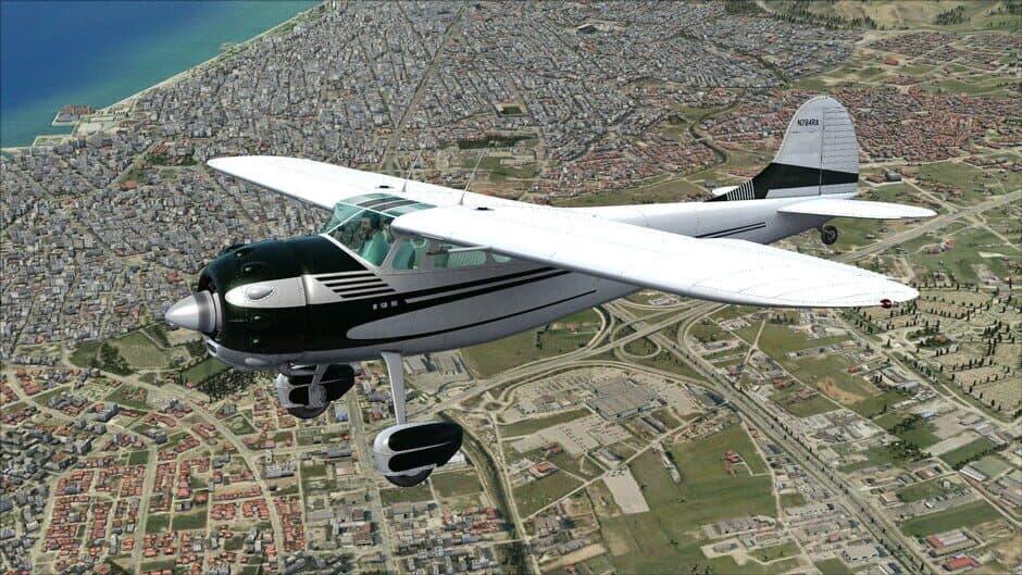 Скриншот 10 из Microsoft Flight Simulator X: Steam Edition - Cessna C195 Businessliner