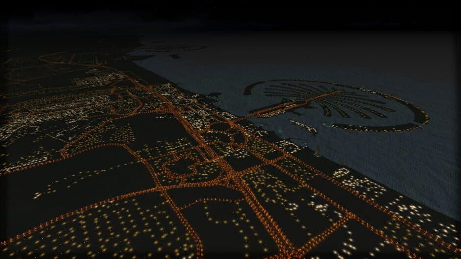 Скриншот 1 из Microsoft Flight Simulator X: Steam Edition - Night Environment: Dubai