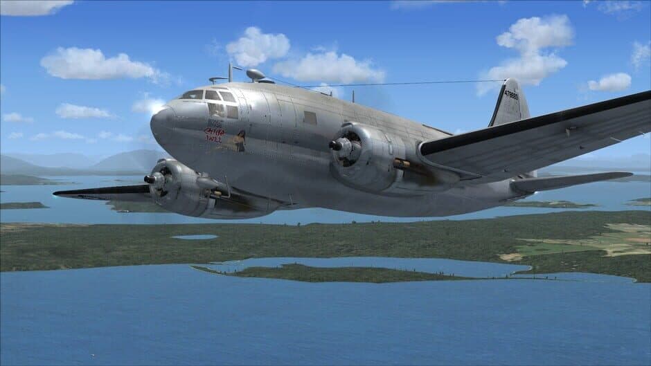 Скриншот 12 из Microsoft Flight Simulator X: Steam Edition - Curtiss C-46 Commando