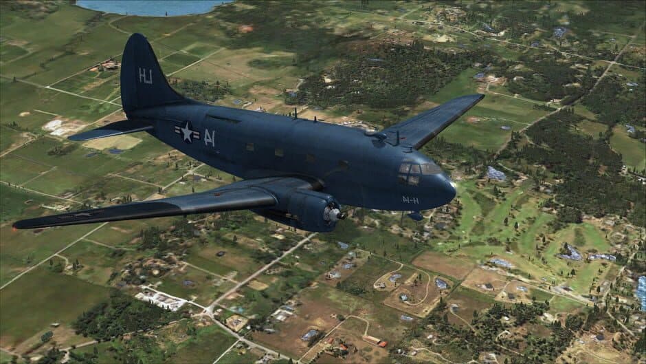 Скриншот 8 из Microsoft Flight Simulator X: Steam Edition - Curtiss C-46 Commando