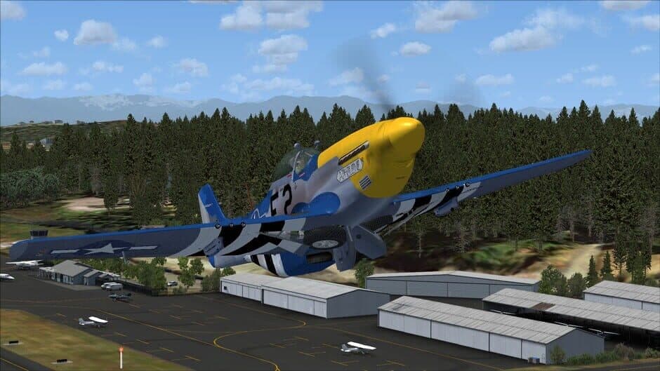 Скриншот 7 из Microsoft Flight Simulator X: Steam Edition - P-51D Mustang