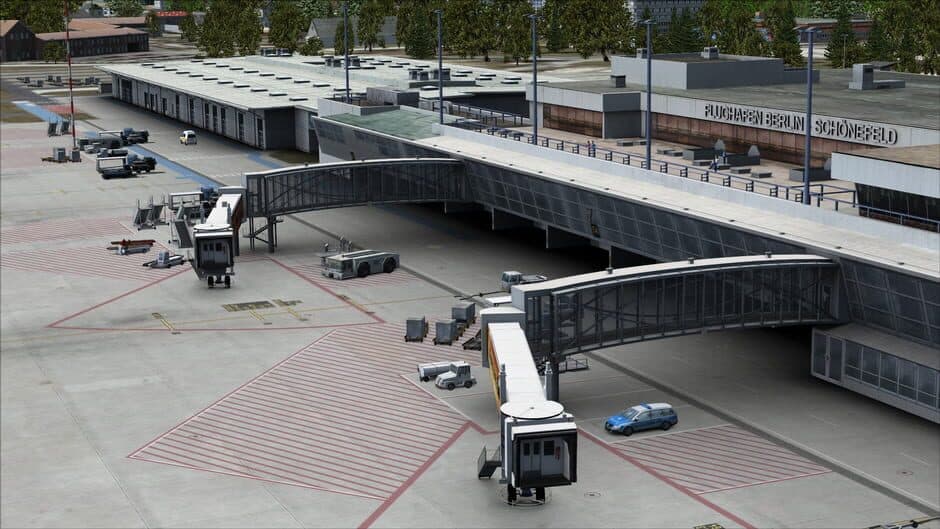Скриншот 3 из Microsoft Flight Simulator X: Steam Edition - Mega Airport Berlin Brandenburg