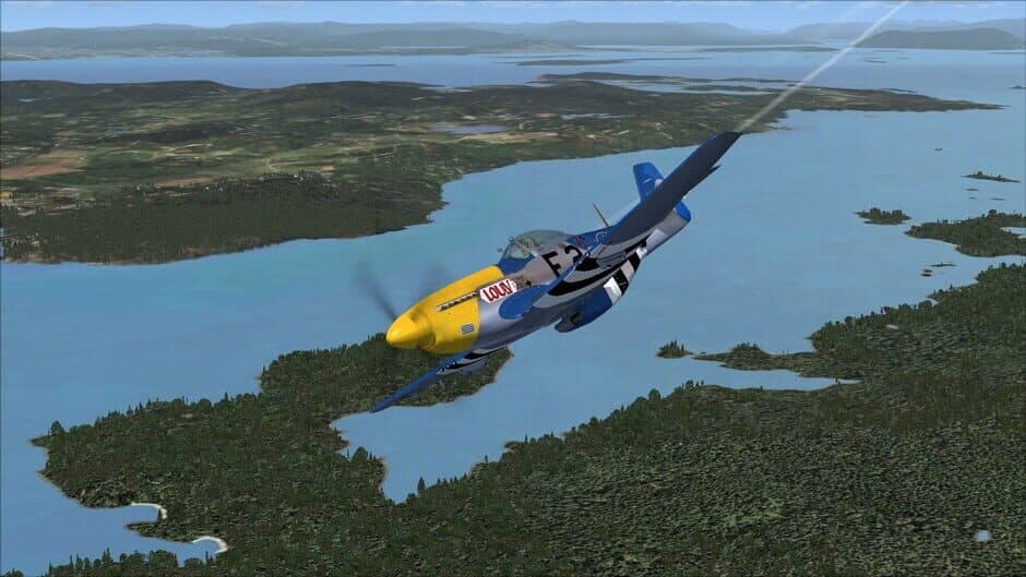 Скриншот 5 из Microsoft Flight Simulator X: Steam Edition - P-51D Mustang