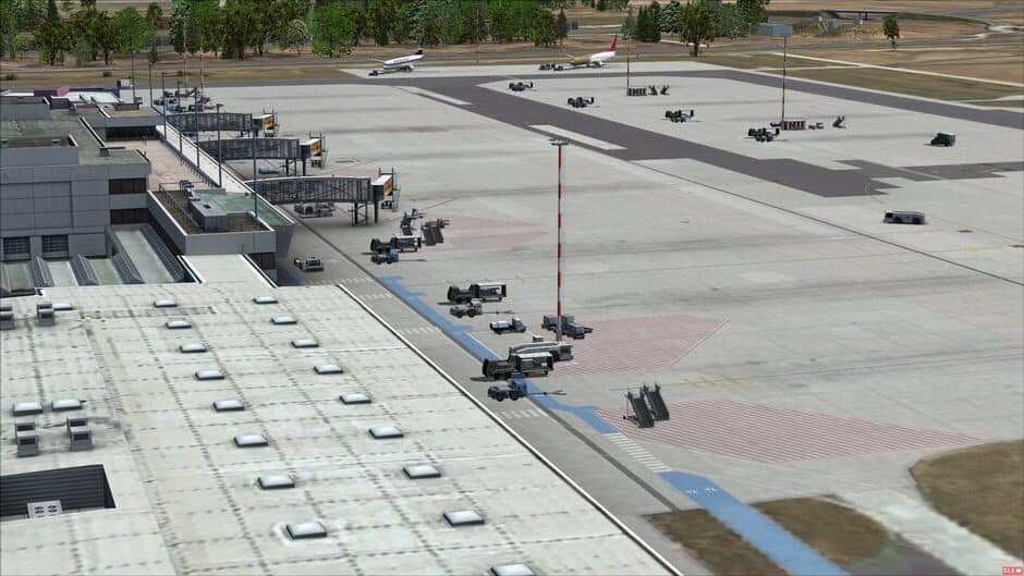 Скриншот 2 из Microsoft Flight Simulator X: Steam Edition - Mega Airport Berlin Brandenburg
