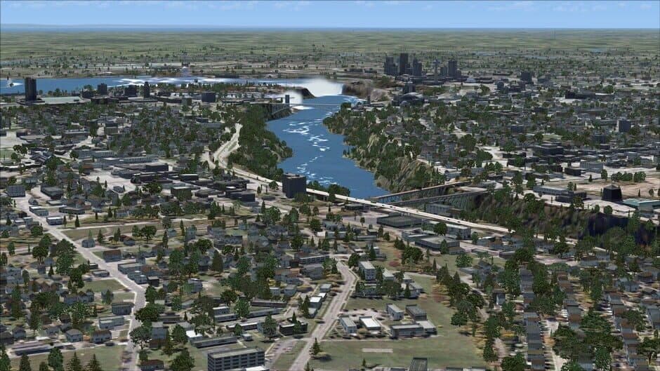 Скриншот 4 из Microsoft Flight Simulator X: Steam Edition - US Cities X: Niagara Falls