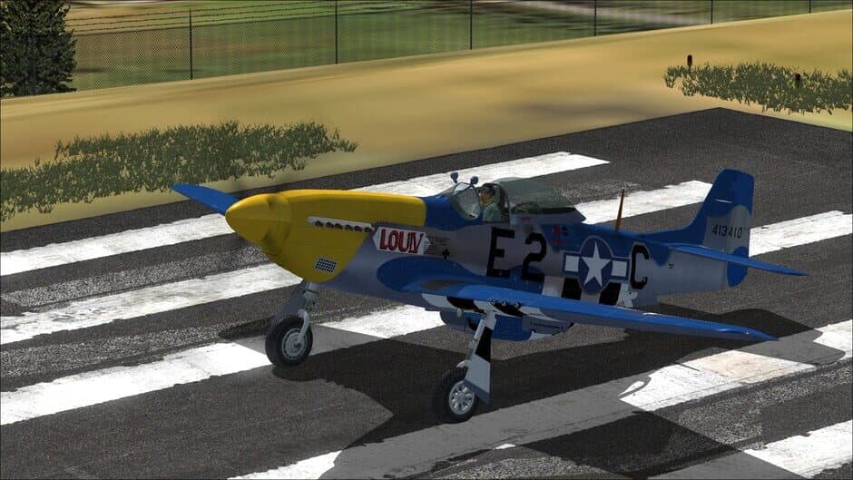 Скриншот 3 из Microsoft Flight Simulator X: Steam Edition - P-51D Mustang