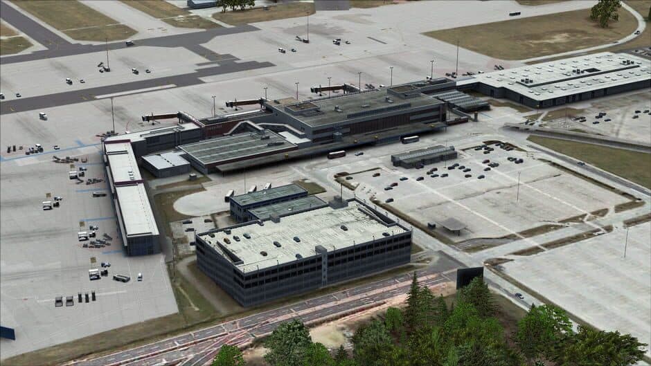 Скриншот 1 из Microsoft Flight Simulator X: Steam Edition - Mega Airport Berlin Brandenburg