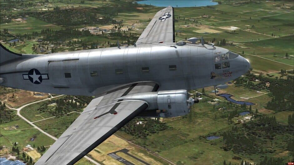 Скриншот 3 из Microsoft Flight Simulator X: Steam Edition - Curtiss C-46 Commando
